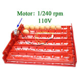 48-60 Eggs 220v/110v/12v Incubator Turn Eggs Tray Chicken Duck Goose Birds Eggs Automatic Incubator Tray