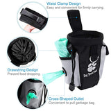 Dog Treat Pouch Drawstring Carries Pet Toys Food Poop Bag Pouch Pet Hands Free Training Waist Bag Pet Product