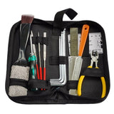 Guitar Repairing Tool Kit Electric Acoustic Guitar Ukulele Repairing Maintenance Cleaning Tool Accessories for Acoustic Guitar