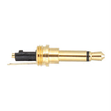 20Pcs 3.5mm Audio Plug Mono Replacement Audio Head Aluminum Shell Gold‑Plated Solder Plug for Mixer/Power Amplifier/Stereos