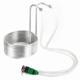 3/8'' x 8m Wort Chillers Immersion Chiller Stainless Steel Cooling Coil Pipe Home Brewing Super Efficient Beer Cooling Machine