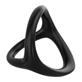 Silicone Unique 3 In 1 Premium Stretchy Cock Delay Ring Longer Harder Stronger Erection Enhancer Health for Male and Couple Play