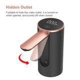 Smart Water Bottle Pump Household USB Electric Foldable Barreled Water Suction Device Portabl Mineral Water Pump Water Dispenser