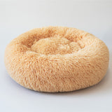 WINTER Calming Cat Bed Dog Bed House Kennel  Soft Long Plush Mat Warm Pet Bed Cushion Cats Bed Sofa Machine Wash Kennel