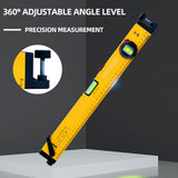 High Precisio Laser Level Ruler Red line 360° Adjustable Horizontal And Vertical Laser level 180mm Red Beam Laser Infrared Level