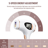 IPL Laser Epilator Home Use Painless Hair Removal 999999 Flashes Laserowy Depilador for Women Bikini Facial Legs Beauty Device