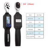 Handheld Digital Torque Wrench Large Screen with Backlight Sound LED Alarm Real-time Peaks Measurement Four Units Switching