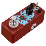 Stax Guitar Distortion Pedal Bluesy Style Pedal Vintage Vacuum Tube Amplifier Wide Range Frequency Response with True B