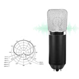 BM700 Condenser Microphone USB Professional Streaming Studio Microphone kit for Live Conference Home Gaming YouTube Podcasting