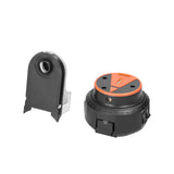 2 In 1 Wall Electric Drilling Dust Collector Laser Level Electric Self-mounting Vacuum Sucker Lasing with 2 Horizontal Bubble