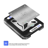 Reballing Platform CPU Kit MJ Mijing Z21 Reballing Stencil Template For iPhone A9 A10 A11 A12 A13 A14 A15