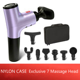 Excellent Deep Tissue Muscle Massage Gun 7 Gears Percussion Massage Body Fascia Gun Back Massager Handheld Muscle Gun for Body