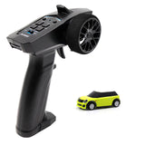 Turbo 1:76 Racing RC Car Mini Race Car with 2.4GHz 91803G-VT 3CH Transmitter Racing Experience New Patent Car for Kids Toys