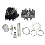 Cylinder Piston Rings Gasket Set Fit for Suzuki LT50 1984-1987 Motorcycle Accessories 11210-04012-0F0 11111-04001