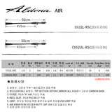 NEW MADMOUSE ALDENA AIR SOLID Rubber Jigging Rod Japan fuji parts 1.9/1.98m Lure Weight 30-150g Light Boat Rod Red Sea Bream