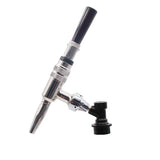 Stainless Nitrogen Stout Faucet with Plastic Ball Lock Disconnect