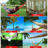 240X80CM Nylon Hammock Portable Garden Mesh Net Sleeping Bed for Outdoor Travel Camping Swing Chair Hanging Hammock Accessories