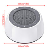 White Noise Sound Machine For Sleeping Relaxation for Baby Adult USB Rechargeable Timed Shutdown Sleep Sound Machine