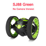 New Upgrade Version Jumping Bounce Car SJ88 RC s 4CH 2.4GHz  Sumo   W Flexible Wheels Remote Control Robot
