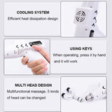 Adjustable Spine Chiropractic Instrument 750N Electric Bone Correction Gun Activator Cervical Therapy Muscle Massager Vibrator