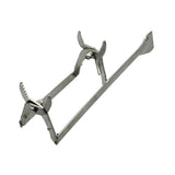 4 Pcs Beekeeping Stainless Steel Shovel Splint Clip Metal Scraper Clips Scraper Multi-function Nest Frame Clips Frame Hardware