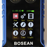 Portable multi-gas detector BH-4S CO H2S O2 Combustible Explosive Gas (Ex / LEL / CH4) leakage detection