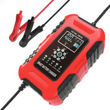 Car Battery Chargers 12V/10A 24V/5A Full Automatic Battery Chargers Maintainer Portable Trickle Chargers Battery Desulfator