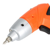 45 IN 1 Power Screwdrive Set Car Emergency Tool Box Portable Repair Tool Kit with Flashlight Multifunction Cordless Power Tool