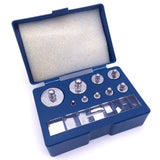 17Pcs Precision Calibration Weight Set 10mg-100g Grams Scale for Mini Precision Digital Weight Scale Digital Scale balance