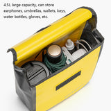 ROCKBROS Waterproof Bike Handlebar Bag Cycling Front Storage Pouch Bicycle Frame Bag 4.5L for MTB Road Bike E Bike Scooter