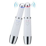 Pastsky Electric Eye Massager Wand Pen Heat Vibration Anti-wrinkle Device for Dark Circles Puffiness Eye Fatigue Face Skin Care