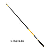 New Ultra-rigid Ultra-light Carbon Fishing Rod Stick 2.7-6.3 M Comfortable Lightweight And Durable Elegant W0YB