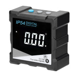 4*90° IP54 Digital Inclinometer LCD 360° Digital Slope Level Four Side Magnetics Multifunction Protractor Data Hold Function