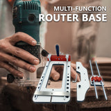 Portable Woodworking Locator Engraving Machine Locator Adjustable Locator Woodworking Workbench Tool Hand Tool Combination