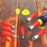 18pcs Caulking Finisher Kit Reusable Caulking Finishing Tool Multiple Sizes For Kitchen Bathroom Window Sink Joint Seam Filling