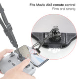 Anti-Fall DJI Air 2S Neckstrap Lanyard Strap Clip Mount for DJI Mavic Air 2 / 2S / Mini 2 Drones Remote Controller Accessories
