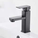 Bathroom Cold And Hot Faucets Deck Mounted Stainless Steel Mixer Water Tap Ceramic Valve Durable Faucets For Kitchen Household