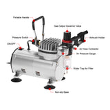 Professional Air Compressor Set Hobby Paint Spray Set Nail Art Sprayer with Braided Air Hose  spray gun professional paint gun