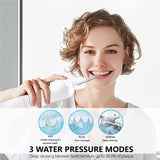 230ML Big Tank Household Electric Dental Scaler 3 Modes Usb Rechargeable Portable Water Flosser Irrigator Teeth Cleaner