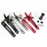 Litepro LP Aluminum Alloy Foldable Bike Crank 170 Mm  BCD 130mm  Folding Bike Crankset Tooth Plate Bike Crankset Mtb Parts