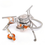 Outdoor Widesea Gas Stove Camping Gas burner Folding Electronic Stove hiking Portable Foldable Split Stoves 3000W