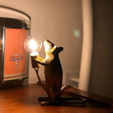 Seletti Morden Mouse Desk Lamps LED Bedside Table Lamp For Home Bedroom Decoration Art deco Rat Night Lights EU/AU/US/UK Plug