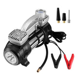 Catuo Portable Double Cylinder Air Compressor Tire Inflator High Power 12V Dc Pump To 100 Psi With Led Light Thermal Design