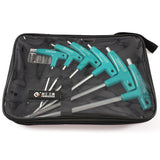 6/9pcs Allen Key Hex Wrench Set Flathead T-Handle Spanner Hexagon Screwdriver Hand Tools For Auto Bike Motorcycle Repairing