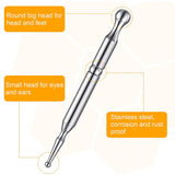 Stainless Steel Manual Acupuncture Pen Trigger Point Massager Deep Tissue Massage Tool For Body Meridian Pain Relief Health Care