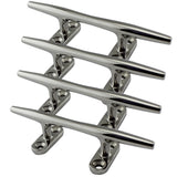 5 Inch High Quality 316 Stainless Steel Marine Boat Hollow Base Cleat Heavy Duty Boat Hollow Base Cleats for Marine Yacht Boat