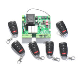 NC Gate Opener Garage Door AC Motor Control Board Unit PCB Controller Circuit Board Electronic Replacement Card Soft Start