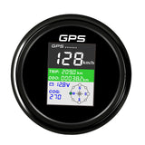Digital GPS Speedometer Screen Red Backlight IP67 Waterproof Odometer for Boat