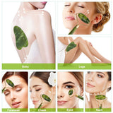 Natural Jade Beauty Device Jade Roller Dual-purpose Massage Roller Jade Face Beauty Tool
