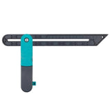 Square Wooden Bevel Sliding T Bevel Adjustable Bevel Gauge Tri Square Sliding Wooden Marking Gauge Protractor